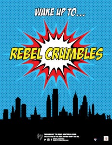 rebel ventures, crumble posters