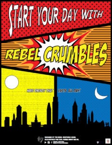 Rebel Ventures, crumbles posters